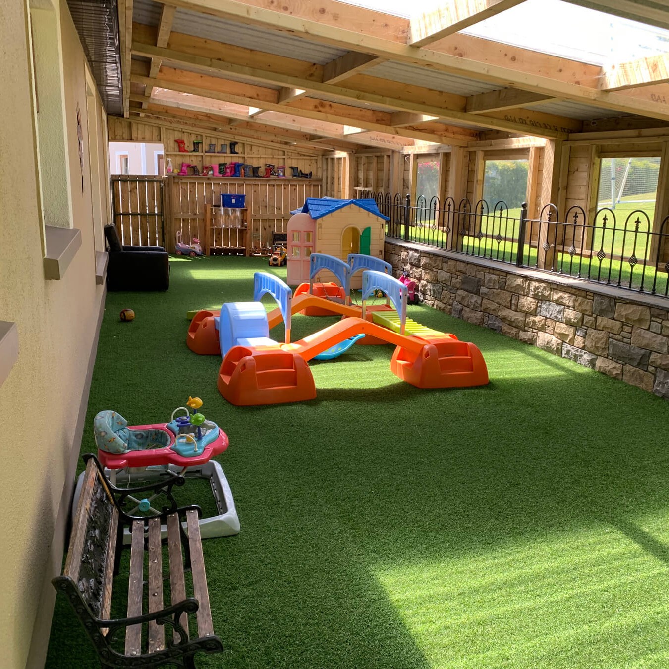Outdoor Sheltered Area Montessori